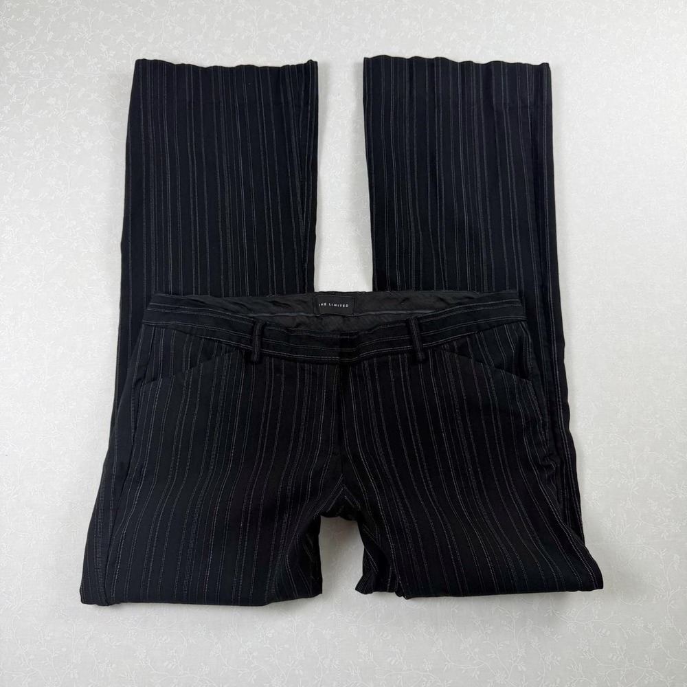 Y2K The Limited Black Pinstripe Office Siren Pants – Size 8